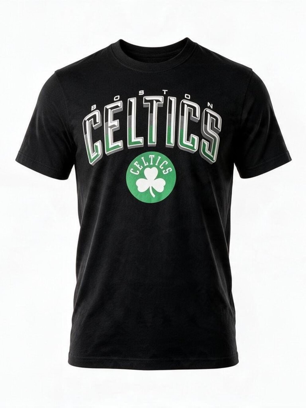 Boston Celtics T-Shirt Mens S Black NBA Basketball Tee Ultra Game